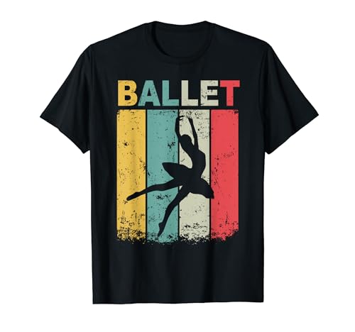 Ballet Ballerina - Retro Ballet Dance - Vintage Ballet T-Shirt
