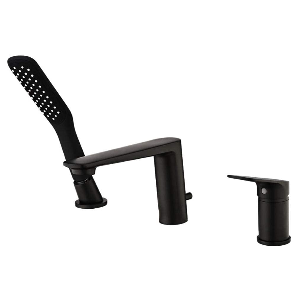 Système de douche moderne avec mitigeur de bain chaud et froid Beiluode en chrome