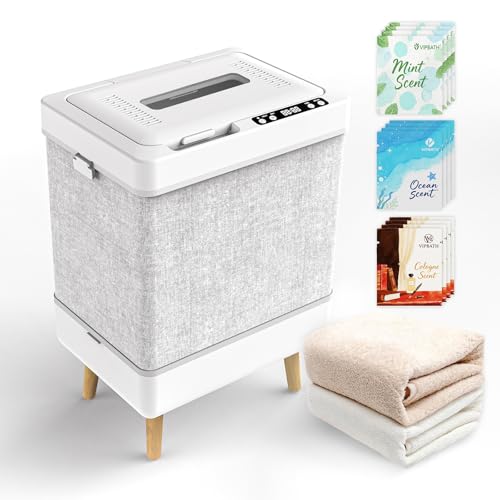 VIPBATH 35L Foldable Towel Warmer Bucket, Fits 3 Large...