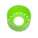 Trident Unbreakable Vinyl Rounded Boot for 7.25” Flat Bottom Tanks (Green)