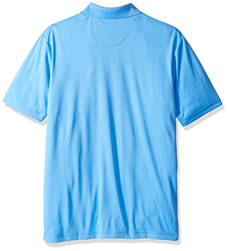 Jack Nicklaus Men's Short Sleeve Front Print, Little Boy Blue_Panel Texture, Medium #TOP1