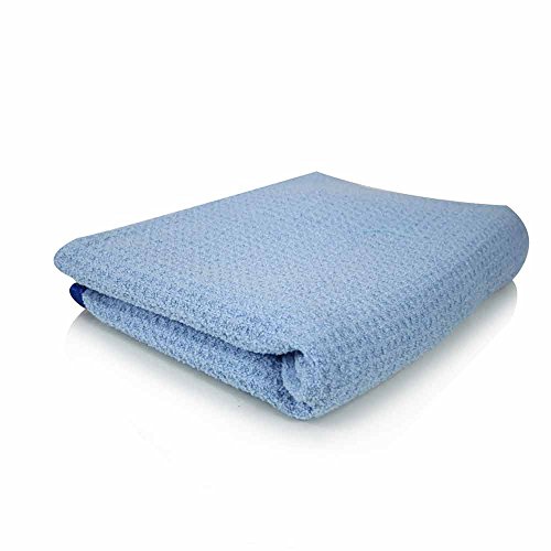 Chemical Guys Mic_703S_01 Premium Waffle Weave Drying Towel, Light Blue (36"X 25") Great For Larger Cars, Trucks, Suvs, Rvs & More #TOP3