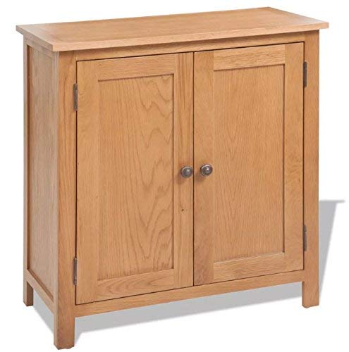Oak Storage Cabinet Solid Wood Furniture Brown Small Sideboard Large Office Toy Filing Cupboard Shoe Unit Organiser Room Bathroom Door Wooden Kitchen Hallway Side Table Shelf Buffet Telephone Stand