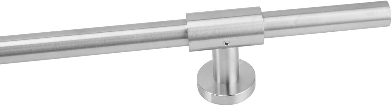 Stainless Steel Shower Slide Bar, Adjustable Shower Head Holder Wall Mount, Smooth Sliding Bar for Bathroom with Premium Finish, Includes 15 - Piece Accessory Kit for