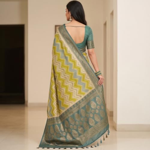 Alna Apparels banarasi silk saree – image 2