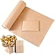 WUFANC Packpapier Rolle (1 Rolle, 30 cm x 30 m) - Braune Kraftpapier Rolle, 0,11MM Dick, Geschenkpapiere Rolle Langlebig und Einfach Zusammenzufalten, Verpackungspapier für Bastelarbeiten und Malen