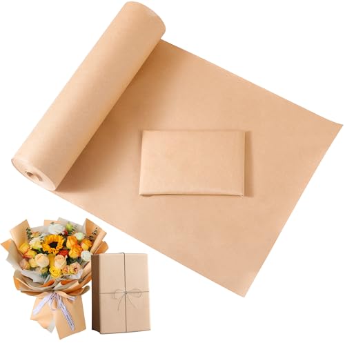 4 Rollen Kraftpapier braunes Papier 0,5m x 25m - Natürliches Geschenkpapier - 4x Papierrolle 25m lang - Geschenkpapier braun - Ideales Paketpapier, Verpackungspapier für Umzug - Packpapier natur 4 Rollen Kraftpapier braunes Papier 0,5m x 25m - Natürliches Geschenkpapier - 4x Papierrolle 25m lang - Geschenkpapier braun - Ideales Paketpapier, Verpackungspapier für Umzug - Packpapier natur