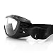 Bobster Night Hawk, Gloss Black Frame, Smoked Photochromic Lens