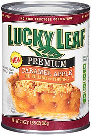 Lucky Leaf Pie Filling & Topping 21Oz Can (Pack Of 4) (Premium Caramel Apple) #TOP23