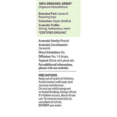 Aceite Esencial Orgánico de Orégano Griego 100% miniatura 2