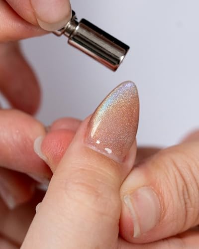 Gel Magnético Uñas Rainbow Holográfico Ruby Vibe 10 mL miniatura 6