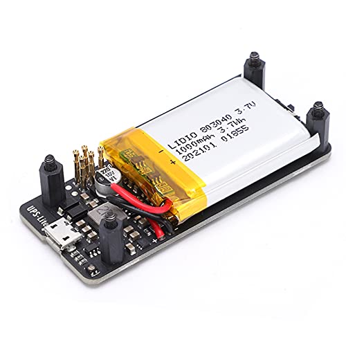 Battery Pack, Easy Installation UPS Power Board for Raspberry Pi Zero, Uninterruptiblepowersupply Lite Supply Battery Pack Charger Accessory for Raspberry Pi Zero