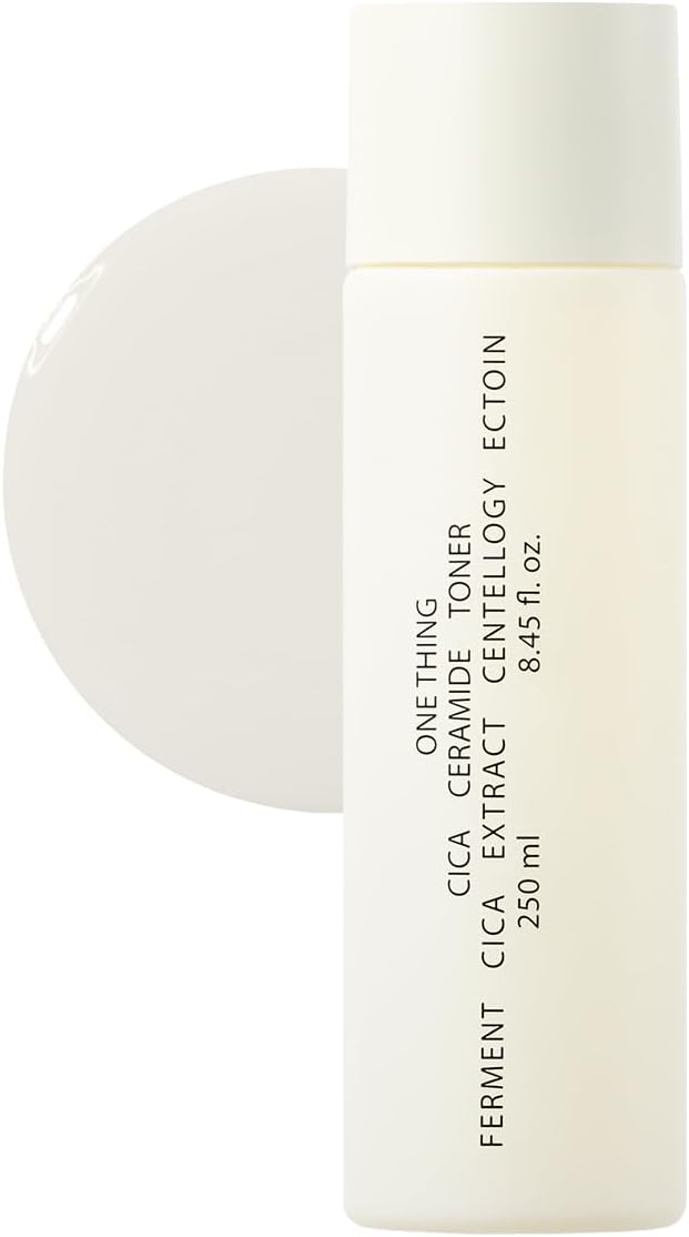 ONE THING CICA Ceramide Toner 8.45 Fl Oz | Centella Asiatica Soothing Calming Hydrating Facial Toner for Sensitive Dry Combination Skin, Barrier Repair Strengthening, Firming | Vegan Korean Skin Care
