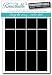 Simply Remarkable Reusable Chalk Labels - 60 Rectangle Shape 2" x 1" Adhesive Chalkboard Stickers, Light Material with Removable Adhesive and Smooth Writing Surface. Can be Wiped Clean and Reused, For Organizing, Decorating, Crafts, Personalized Hostess Gifts, Wedding and Party Favors