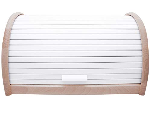 Depósito de pan para evitar moho caja Zeller 20460 de madera 5