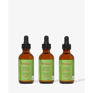 Mielle Trío de aceite de crecimiento de romero y menta (juego de 3)