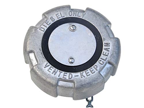 Bouchon carburant diesel ventilé en aluminium anti-pression pour réservoir 6,3cm
