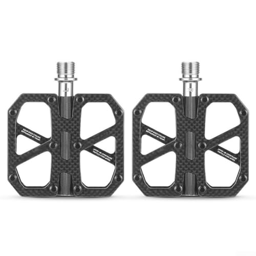 Pedales de bicicleta de fibra de carbono impulsados por el rendimiento con características eficientes de reducción de peso