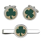  Giftshop UK 38 Irlandese Brigade, Britannico Militare Gemelli E Fermacravatta Set