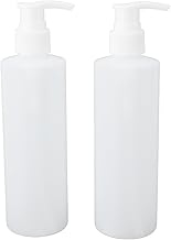 Tyenaza 2 Pack Pump Dispensing Bottles, 250ml Refillable Massage Oil Heater Replacement Bottles Professional Refillable Pump Bottles for Oils