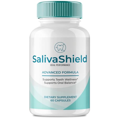 SalivaShield Capsules, Saliva Shield Oral & Dental Care Support Supplement Pills - Maximum Strength, Advanced SalivaShield for Teeth & Gums Support, Fresh Breath & Daily Care Reviews (60 Capsules)