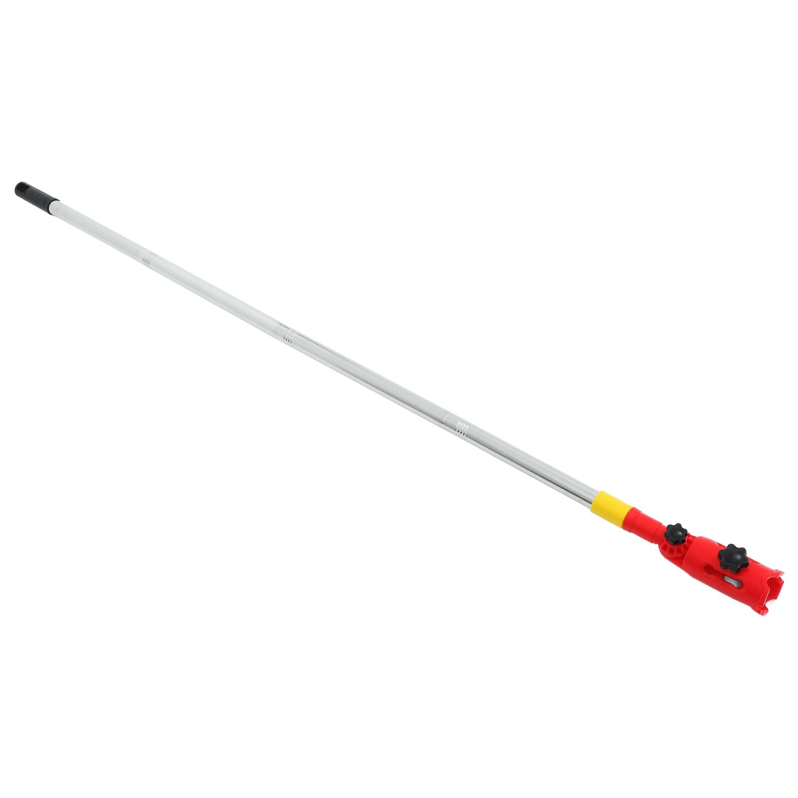 2 Piezas Extensor de Poste para Rodillo de Pintura con Abrazadera Ajustable Multiángulo, Varilla Telescópica de 1,1 M, Soporte Giratorio 360° para Pintar Paredes, Techos y Esquinas