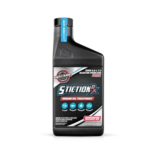 Opti-Lube Stiction Rx Oil Additive for 6.0 and 7.3 Powerstrokes: 1 Pint (16oz)