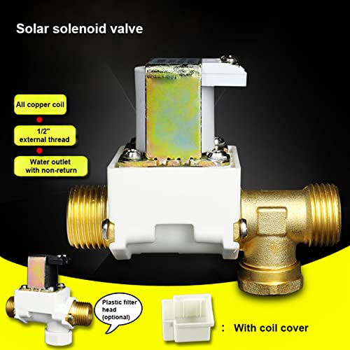 Électrovanne motorisée solaire pour la gestion de l'eau chaude
