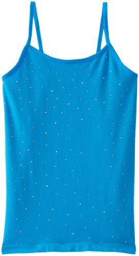 Miss Majesty Big Girls' Scattered Rhinestone Seamless Camisole Tank