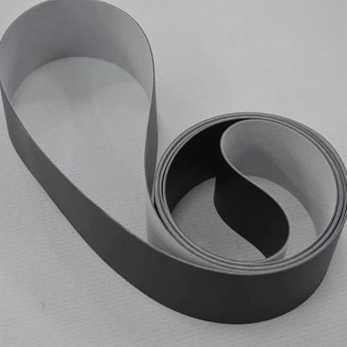 Cinta transportadora de PVC de alta tracción y acabado negro mate de 4.5cm 4