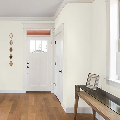 Montage Signature Interior/Exterior Eco-Friendly Paint, Snow White - Low Sheen, 5 Gallon - Thumbnail 4
