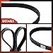 A-Premium Serpentine Belt 27.38 In For Eagle Talon 1995-1998 2.0L & Mitsubishi Eclipse 1995-1999 2.0L 2.4L