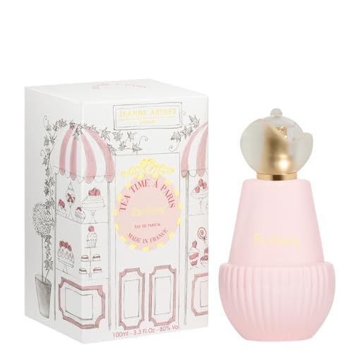 JEANNE ARTHES - Eau de Parfum Femme French Way Of Life - Tea Time à Paris - Pavlova - Floral & Fruité - Fraise & Rose Centifolia - Fabriqué en France à...