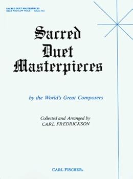 Paperback RB58 - Sacred Duet Masterpieces: High and Low Voice, Vol. 1 Book