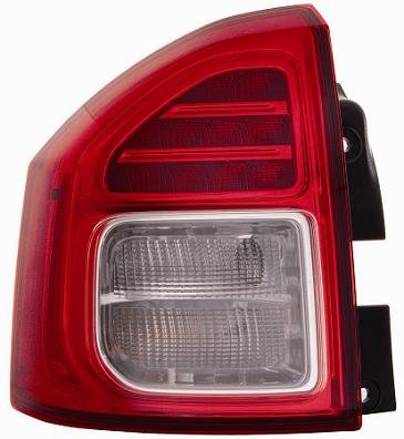 FANALE POSTERIORE SINISTRO SENZA PORTALAMPADA LED COMPATIBILE CON JEEP COMPASS 0111 0116