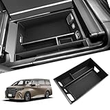 SKTU トヨタ アルファード/ヴェルファイア 40系 新型 アルファード 40系 車用 内蔵型コンソールボックス ヴェルファイア センターコンソールアンダートレイ 収納トレイ ラバーマット付き 小物入れ 装着簡単 カスタムパーツ 滑り止め 専用 騒音軽減 傷消し ABS樹脂製 無臭無毒 ヴェルファイア40系 アクセサリー