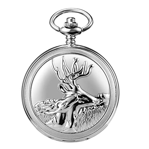 Reloj de bolsillo mecánico vintage dile adiós a los complementos comunes 3