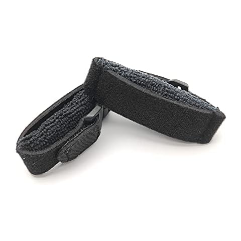 SAPHUE 2PCS Guitar String Mute Damper,Guitar String Cover Tape, Adjustable Bass Mute, Fingerboard Mute Tape, Musical Instrument Accessories(Black) Cover