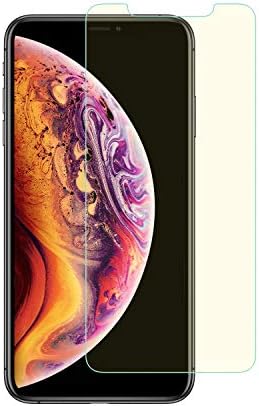 Pavoscreen Anti Blue Light Screen Protector for iPhone Xs Max/iPhone 11 Pro Max 6.5", iPhone Xs Max Protect Eyes [Case Friendly] Easy Install Tempered Glass