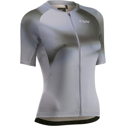 Maillot Northwave Femme Force Evo Ice Grey XL pour le cyclisme sur route