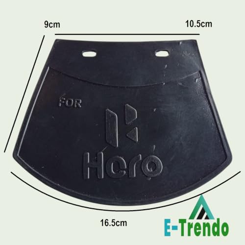 Generic E-Trendo Universal Front Rubber Mud Flap - Image 3