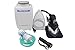 Silver Star Bottle Steam Iron ES-300 Gravity Feed Steam Iron with Non-Stick Laminate Sole Plate, Demineralizer (110 Volt). (with Free Radiant Vision LED Flashlight!)