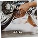 HEALLILY 2pcs Motorcycle Brake Bleeder Screws M10 Cap Covers Brake Bleeder Tool Accessories for Car and Bike