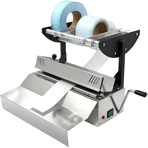 Machine De Scellage Thermique Médicale, Scelleuse Demballage en Acier Inoxydable, Largeur De Scellage Maximale 250 Mm, Largeur Dindentation 10 Mm, pour Produits Dentaires Et Cosmétiques