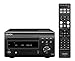 Denon D-M41DAB HiFi System, CD Player with Speakers, Audio Receiver, Bluetooth, 2x30W + Subwoofer PreOut, FM/DAB/DAB+ Tuner, 2x Optical Input, Headphone Output - Black