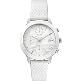 LACOSTE 腕時計 レディース ホワイト 2001151 レザーバンド クオーツ [並行輸入品]