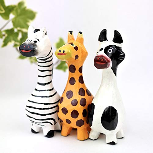 Amazon.co.jp: アジアン バリ 雑貨 ♪くびながアニマル(キリン