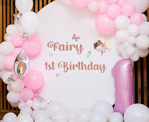 Vinilo Decorativo Fairy Primer Cumpleaños Fiesta miniatura 4