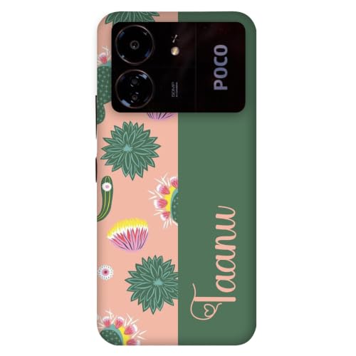 Image of Customise Name Case Cover for Xiaomi Redmi 13C 4g Multicolor