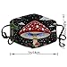 SESLFLKPJK Adults Men Women Reusable Face Scarf Mask Fashion Scarf Dust Proof Windproof Mouth Cover, Trippy Mushroom Face Protection for Sports Travel Hiking
